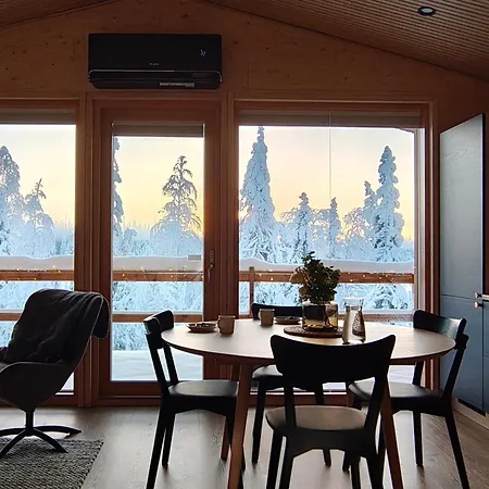 Apartamento Peaceful With Hot Tub And Nature Views, Lakeside Ruka