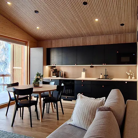 Apartamento Peaceful With Hot Tub And Nature Views, Lakeside Ruka
