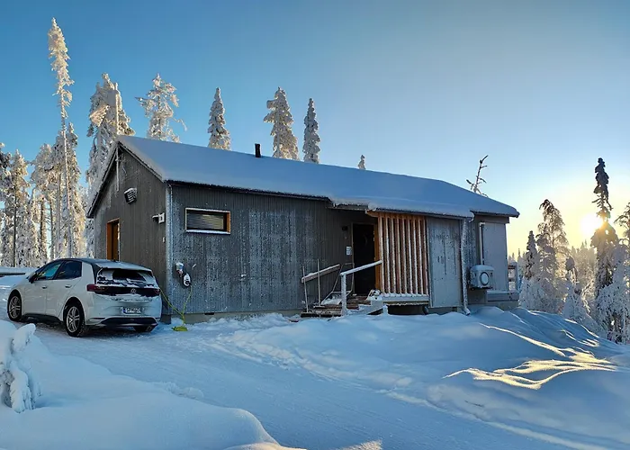 Lakeside Ruka, Peaceful With Nature Views * Rukatunturi