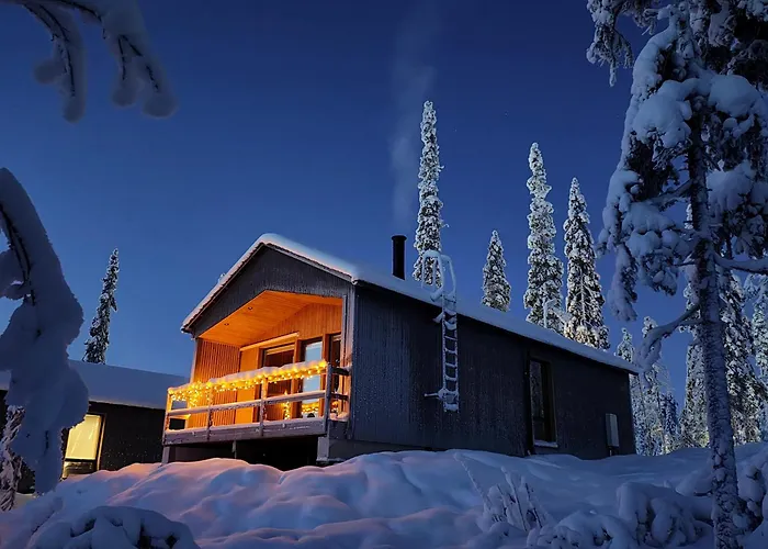 アパート Lakeside Ruka, Peaceful With Nature Views